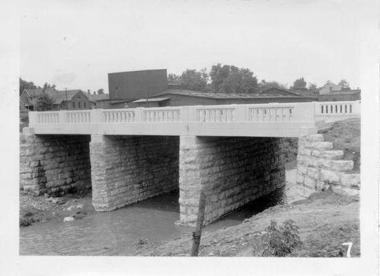 Completed Ninth Street Bridge in Hopkinsville