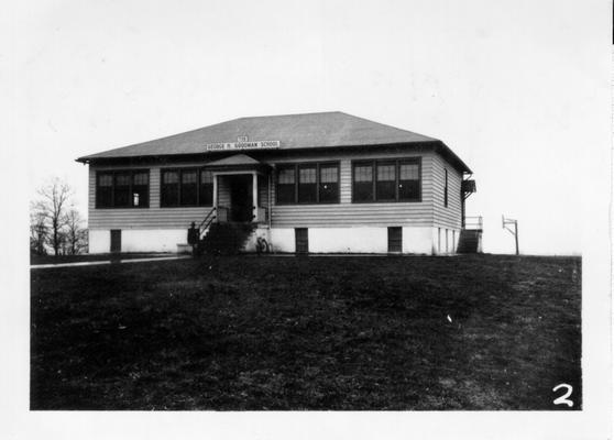 George H. Goodman School, Big Clifty.  Dedicated September 30, 1937