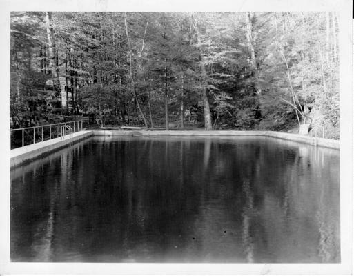 Swimming pool at Girls Recreation Center in Harlan