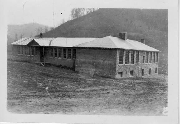 DeWitt School constructed by WPA