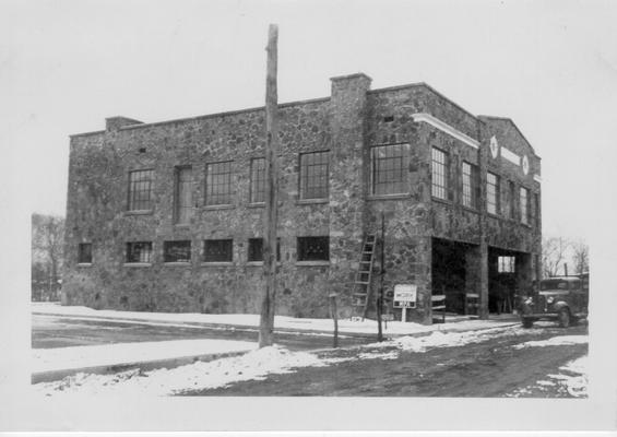 Barbourville City Hall and Fire Station constructed by WPA