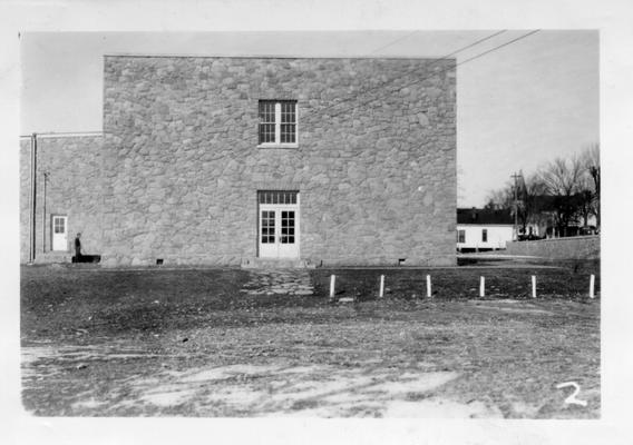 Masonry on Bradfordsville School