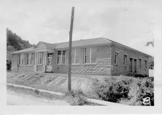 Hazel Green School (front-side view)