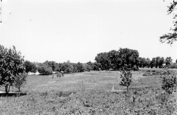 Project #110 District 6: Additional views of Boat Harbor project on Ohio River at Louisville. View of site of project looking northeast. Picture taken September 20, 1935