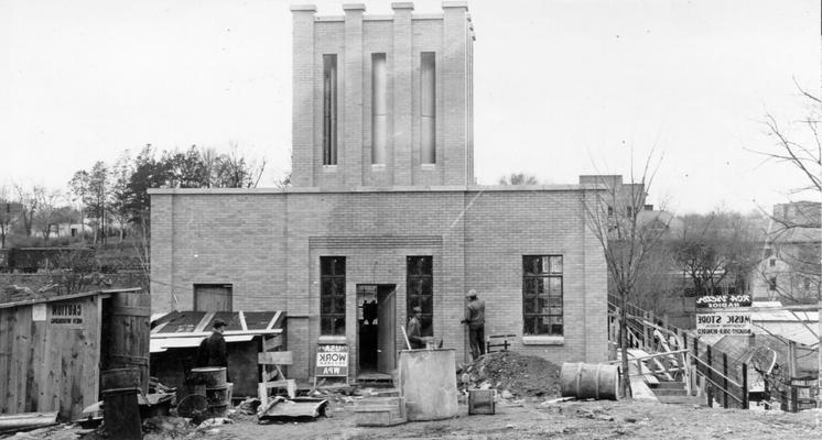 Project #2206 District 2: The construction of a city water supply and distribution system in Greensburg, KY. View photographed December 30, 1936