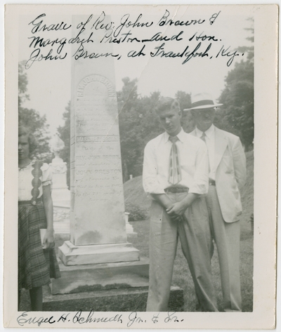 Engel H. Schmidt, Sr., Engel H. Schmidt, Jr., and Martha Ann Schmidt