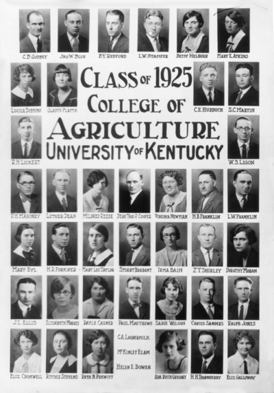 Class of 1925 composite