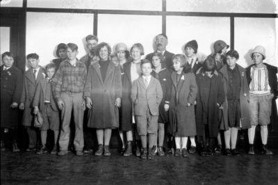 4-H Students and teachers from Kentucky rural schools during Rural School Week