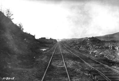 Stretch of track, inspection trip