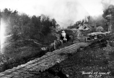 Tunnel 17, looking north