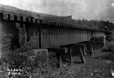 Bridge, Alabama Great Southern, Lookout creek