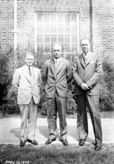 Three faculty members