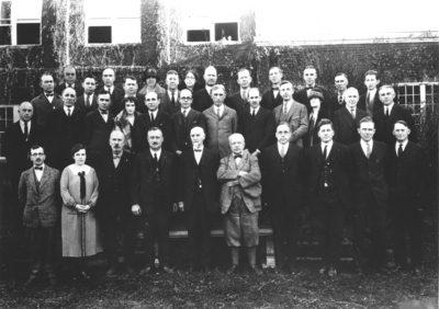 Group photograph, faculty