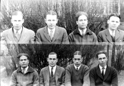 Class of 1926 (broken into groups of 4-8)