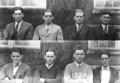 Class of 1927 (broken into groups of 4-8)