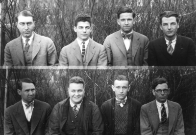 Class of 1927 (broken into groups of 4-8)