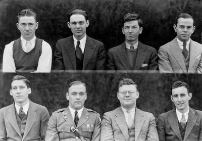 Class of 1933 (broken into groups of 4-8)