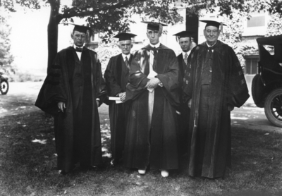 Commencement, conferring of honorary degrees