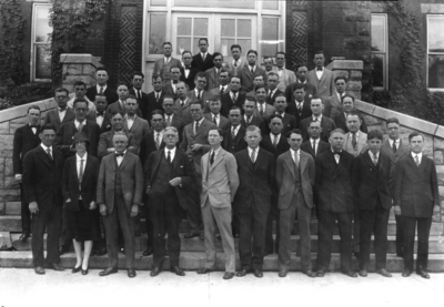 Group photograph, Law students and faculty