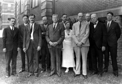 Group photograph, Chemistry faculty