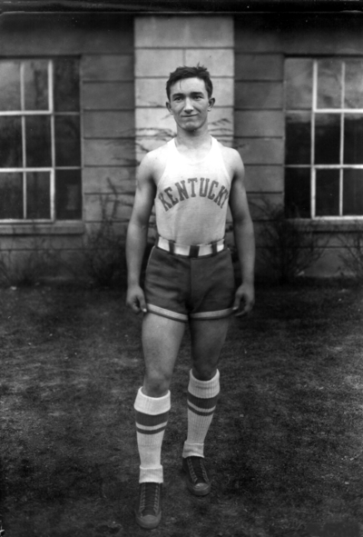 Kentucky men's basketball player, Elmer Gilb