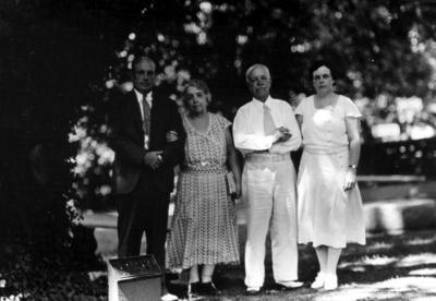 F. Paul Anderson and family