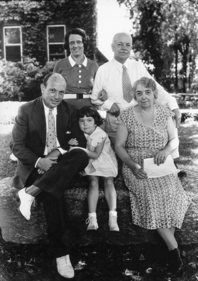 F. Paul Anderson and family