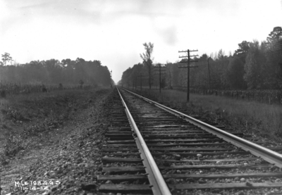 Stretch of Track, annual inspection, mile 198