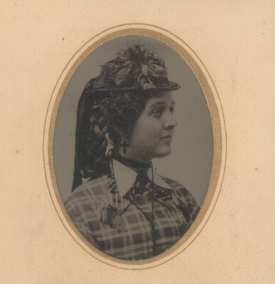 Lizzie A. Lyle as a young woman