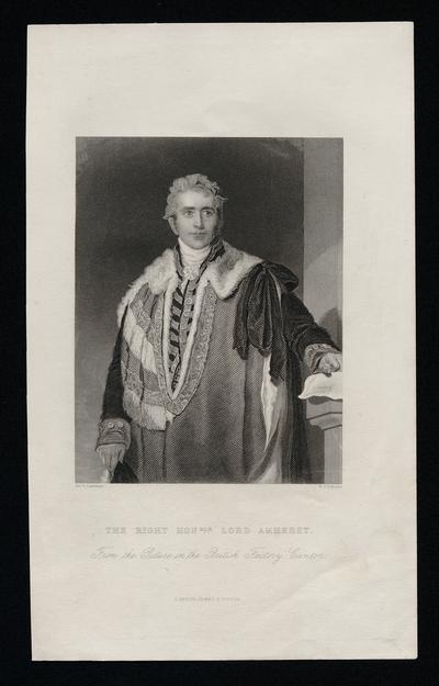 William Amherst, 1st Earl Amherst prints