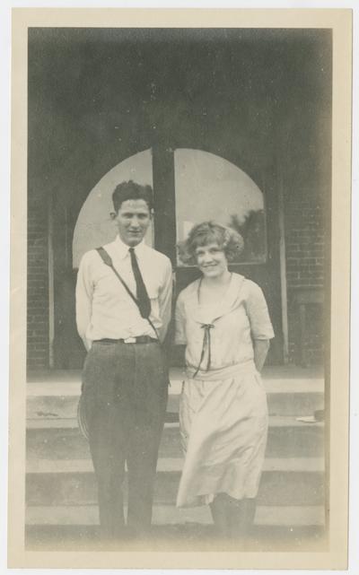 Verah Reesar, W. Hugh Peal, B.C.H.S. Building, La Center, Kentucky, summer