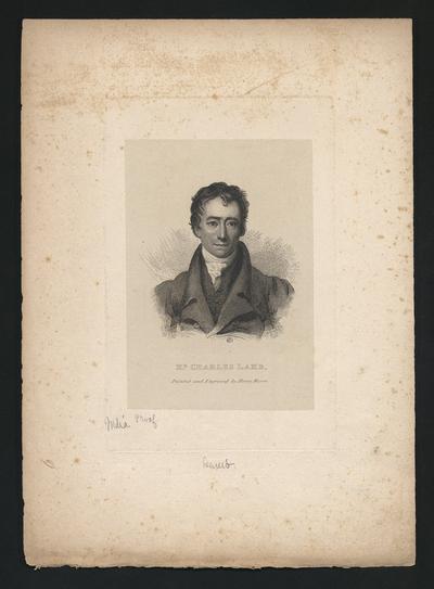 Prints of Charles Lamb, Mary Lamb, and the Lamb family