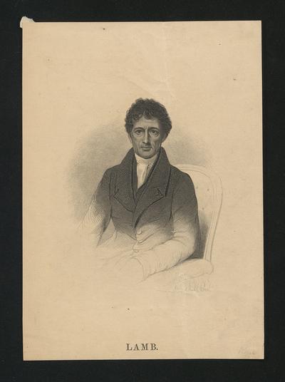 Prints of Charles Lamb, Mary Lamb, and the Lamb family