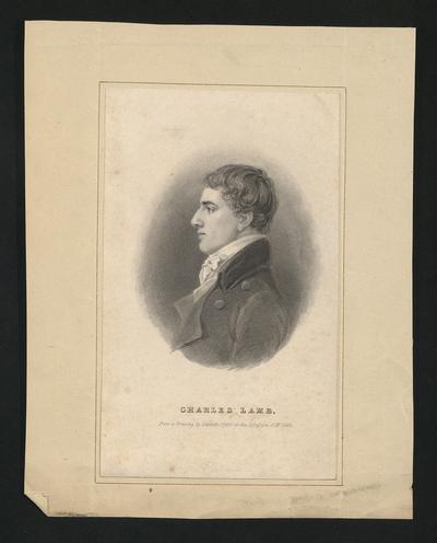 Prints of Charles Lamb, Mary Lamb, and the Lamb family