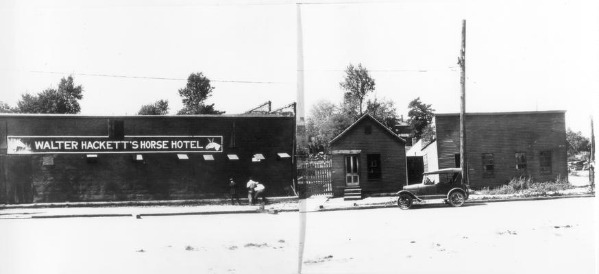 Vine Street - Spring to Patterson (South), Walter Hackett's Horse Hotel, 524-536  Vacant
