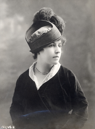 Blue togal straw hat, Paris