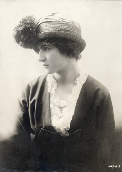 Blue straw hat, Paris