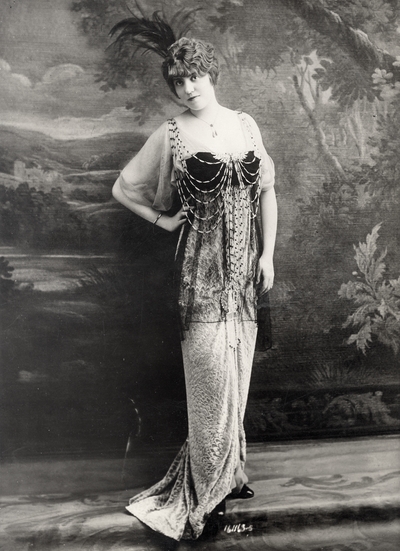 Evening gown by Redfern, Paris