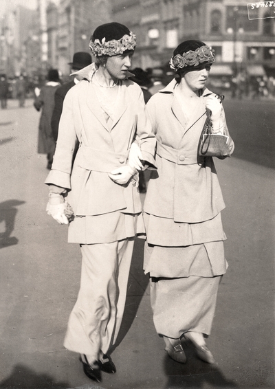 Two ladies in street 