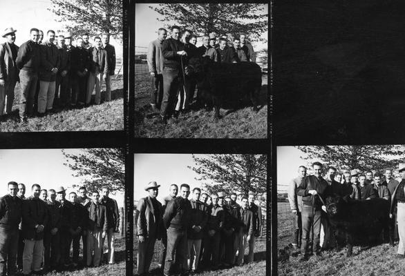 Livestock judging team, December 1957