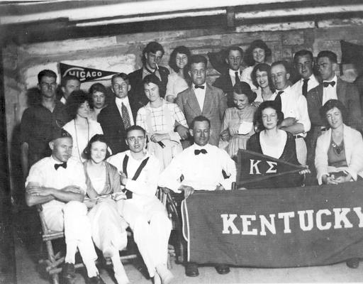 Kappa Sigma camp, Chicago, Illinois, summer 1920