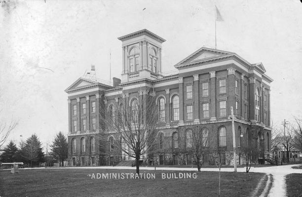 Administration Building, third cupola, 1903 - 1919, print dated 1908