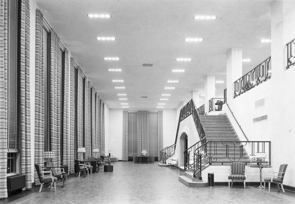 Student Union Building, interior, circa 1939