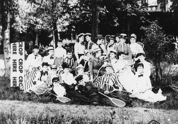 Tennis Club, possibly?, circa 1880