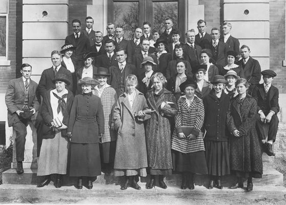 Literary Society or English Club, circa 1910