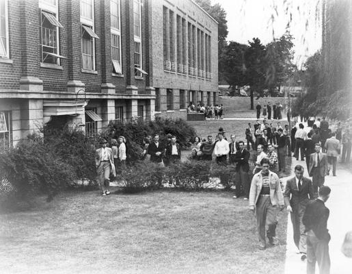 Class Registration, Alumni Gym, 1939