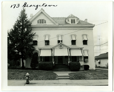 173 Georgetown. Built for William Williams after 1813