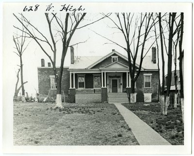 628 West High street. Built for Charles C. Young in 1845