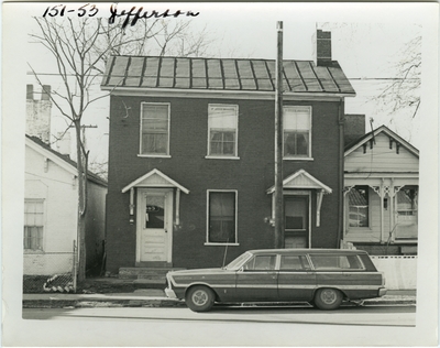 151-153 Jefferson. Built for Mary O. Russell in 1818