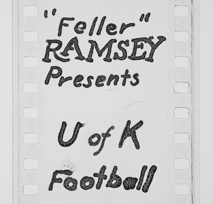 'Feller' Ramsey presents U of K football